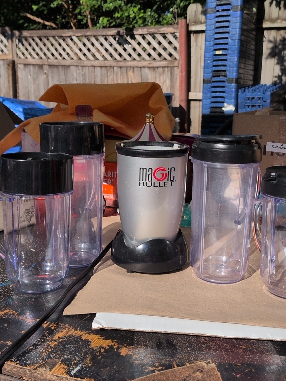 Compact Blender in Silver and Black - Personal Blender